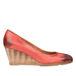 Imagine Pantofi dama rosii 2387 piele naturala