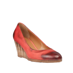 Imagine Pantofi dama rosii 2387 piele naturala