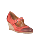 Imagine Pantofi dama rosii 2388 piele naturala 