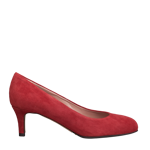 Imagine Pantofi dama rosii 2391 piele intoarsa