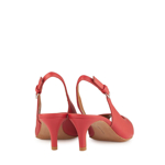 Imagine Sandale dama rosii 4043 piele naturala 