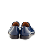Imagine Pantofi casual albastri 4027 piele lacuita