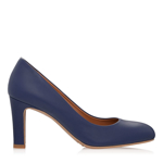 Imagine Pantofi dama albastri 4072 piele naturala