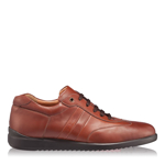 Imagine Pantofi sport cognac 2862 piele naturala