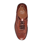 Imagine Pantofi sport cognac 2862 piele naturala