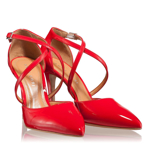 Imagine Pantofi dama rosii 4259 piele lacuita