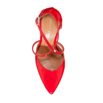 Imagine Pantofi dama rosii 4259 piele lacuita