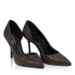 Pantofi dama 5740 Glint Negru/Platino