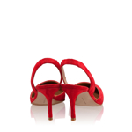 Sandale dama 5726 Camoscio Rosso