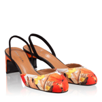 Sandale dama 5734 Vernice+Tes Arancio