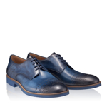 Pantofi Casual Barbati 2958 Vitello Blue