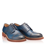 Pantofi Smart Casual 6610 Vitello Blue