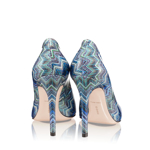 Pantofi Eleganti Dama 3200 Rainbow Blue
