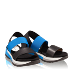 Sandale Dama 5832 Vit Nero+Blue