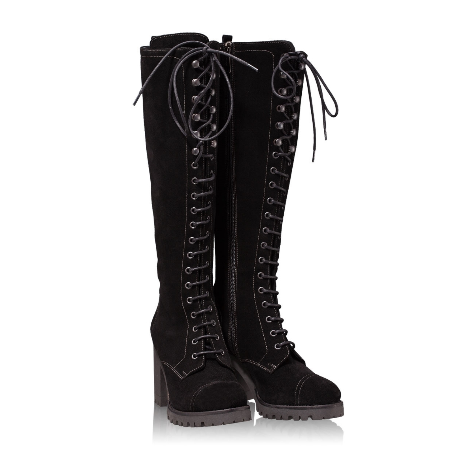 Imagine Cizme Dama 4355 Crosta Negru