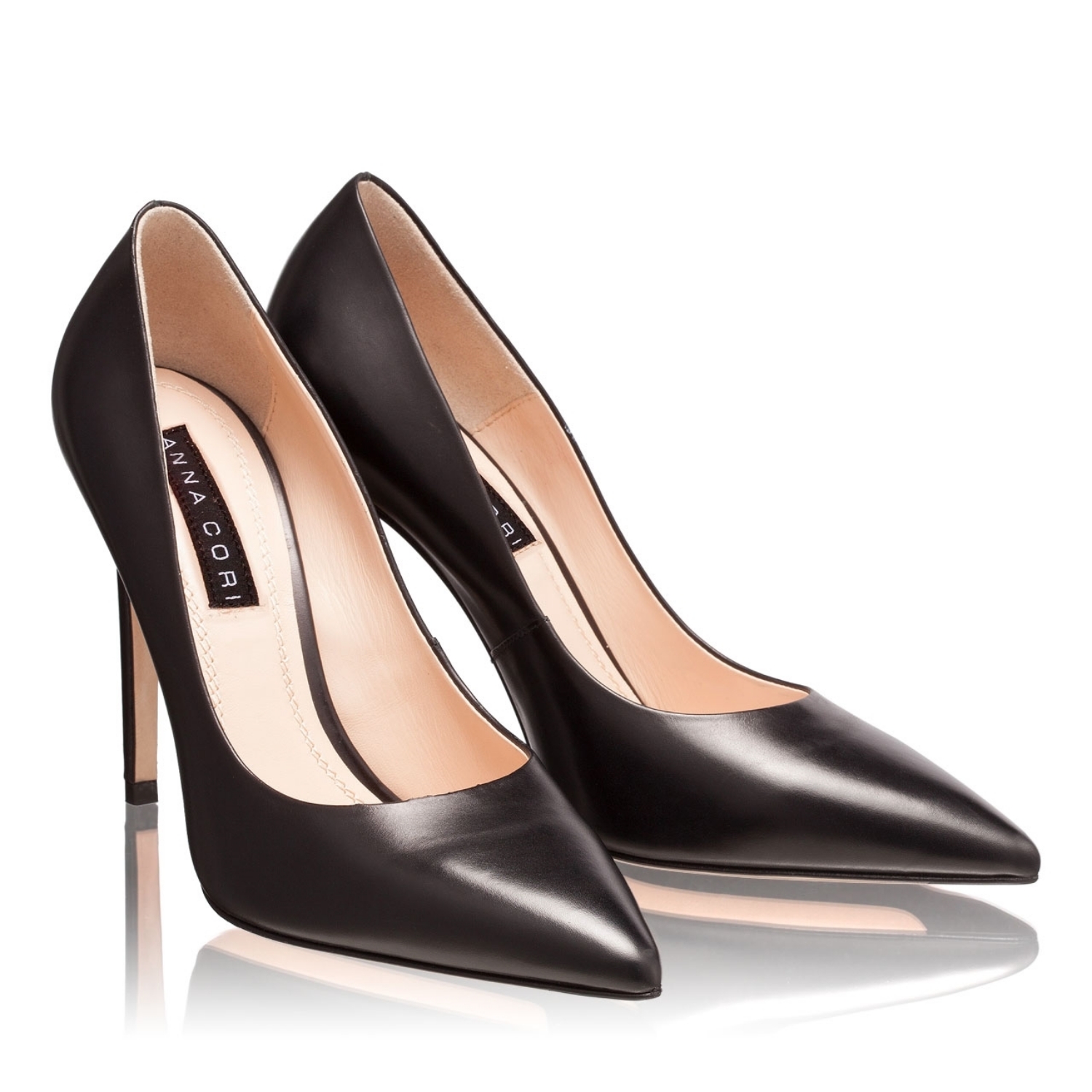 Imagine Pantofi Eleganti Dama 3200 Vitello Negru