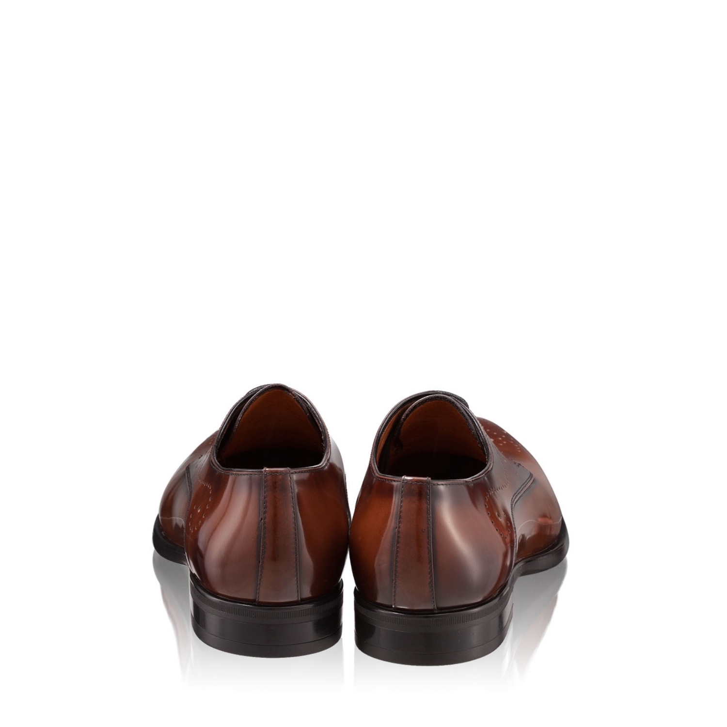 Imagine Pantofi Eleganti Barbati 6626 Abrazivato Maro