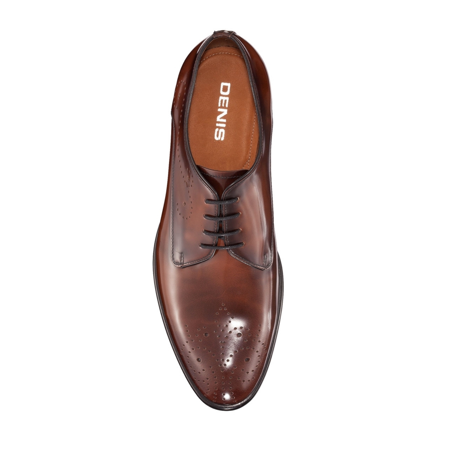 Imagine Pantofi Eleganti Barbati 6626 Abrazivato Maro