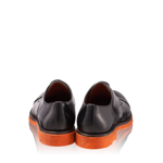 Imagine Pantofi Smart Casual Barbati 6610 Abrazivato Negru