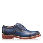 Imagine Pantofi Smart Casual Barbati 6610 Vitello Blue 