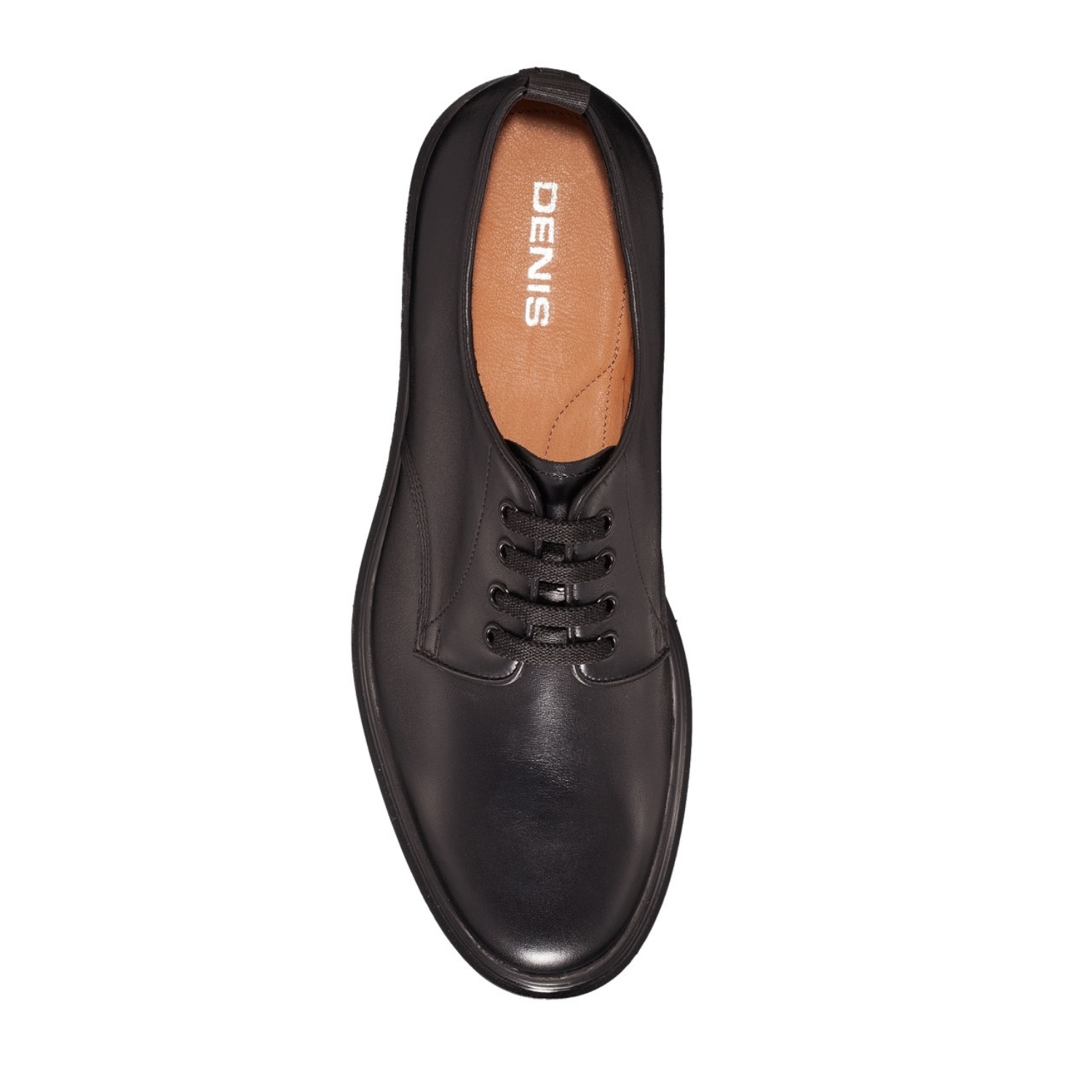 Imagine Pantofi Smart Casual Barbati 6618 Vitello Negru