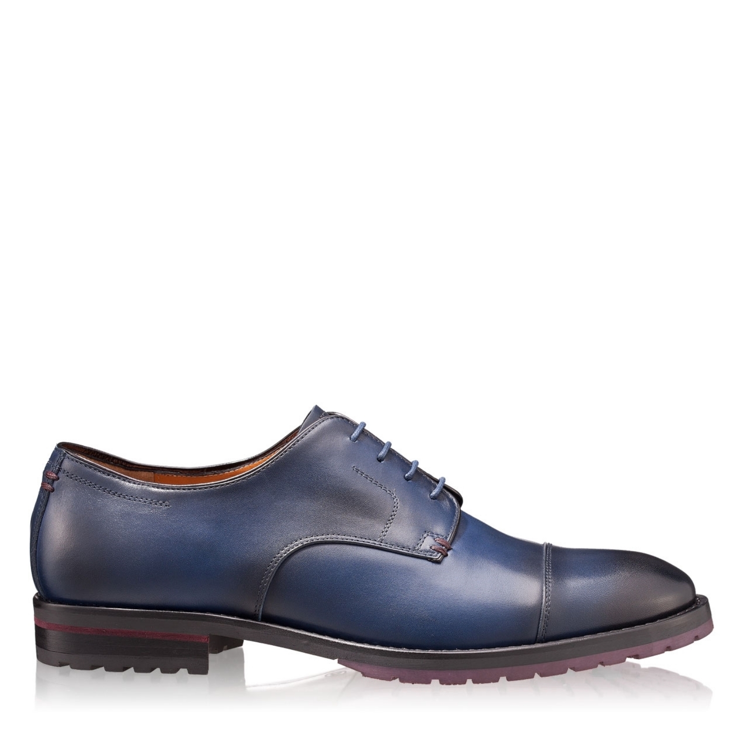 Imagine Pantofi Smart Casual Barbati 6636 Vitello Blue