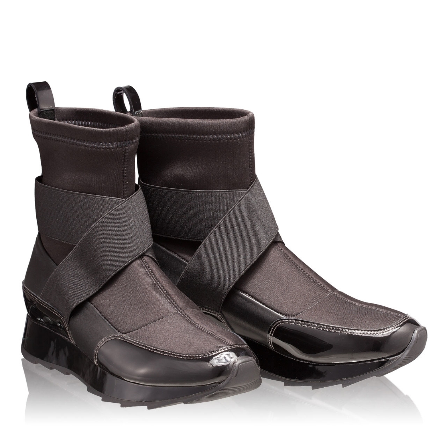 Imagine Ghete Dama 4426 Lac+Stretch Negru