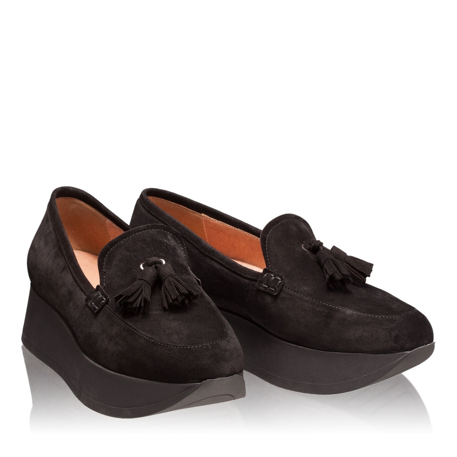 Imagine Pantofi Casual Dama 4507 Camoscio Negru