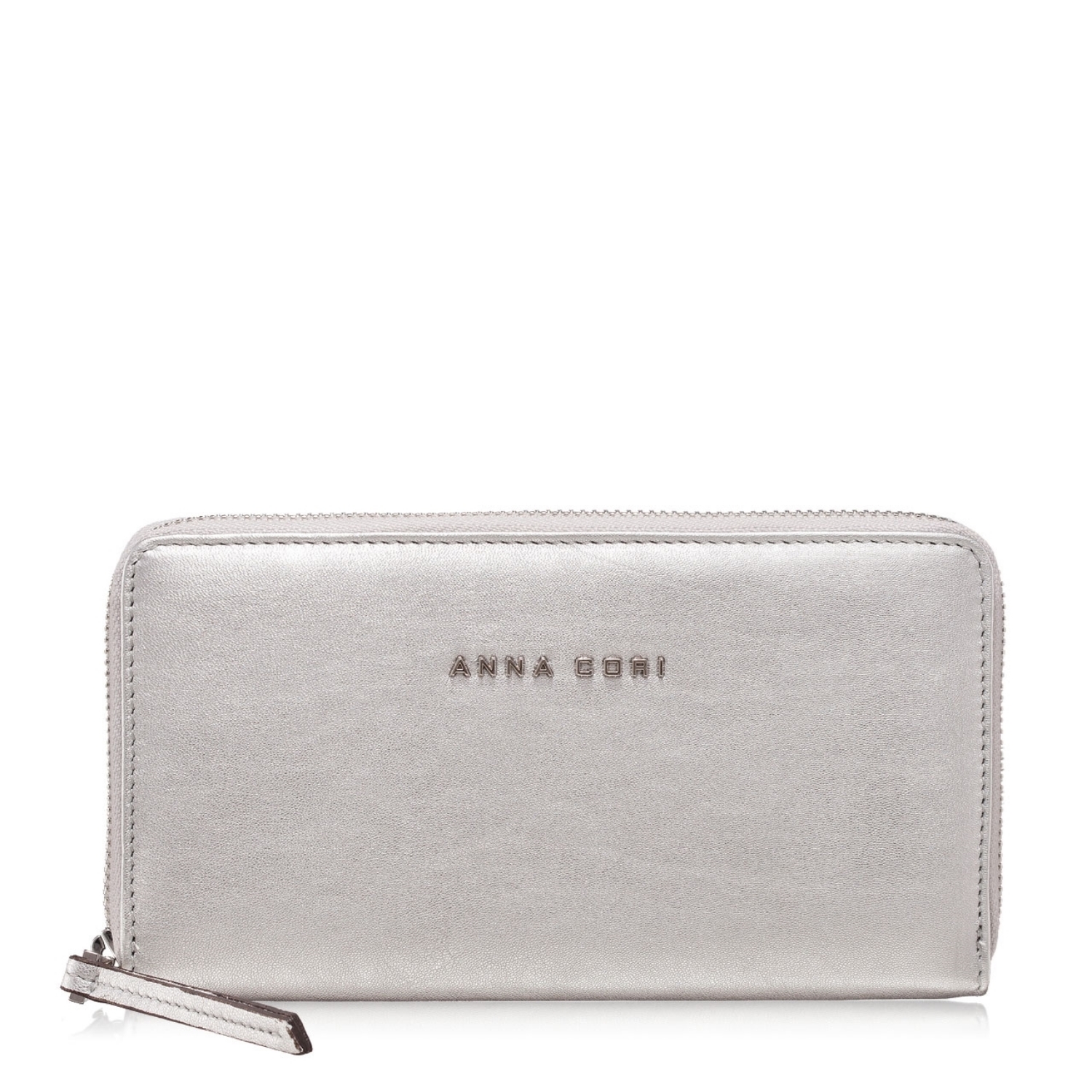 Imagine Portofel Dama ARIA Laminato Argintiu