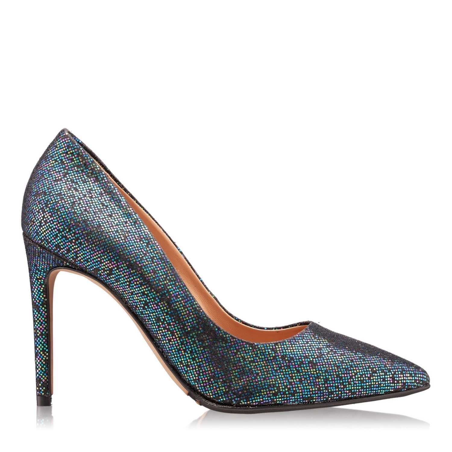 Imagine Pantofi  Eleganti Dama 4332 Glitter Albastru