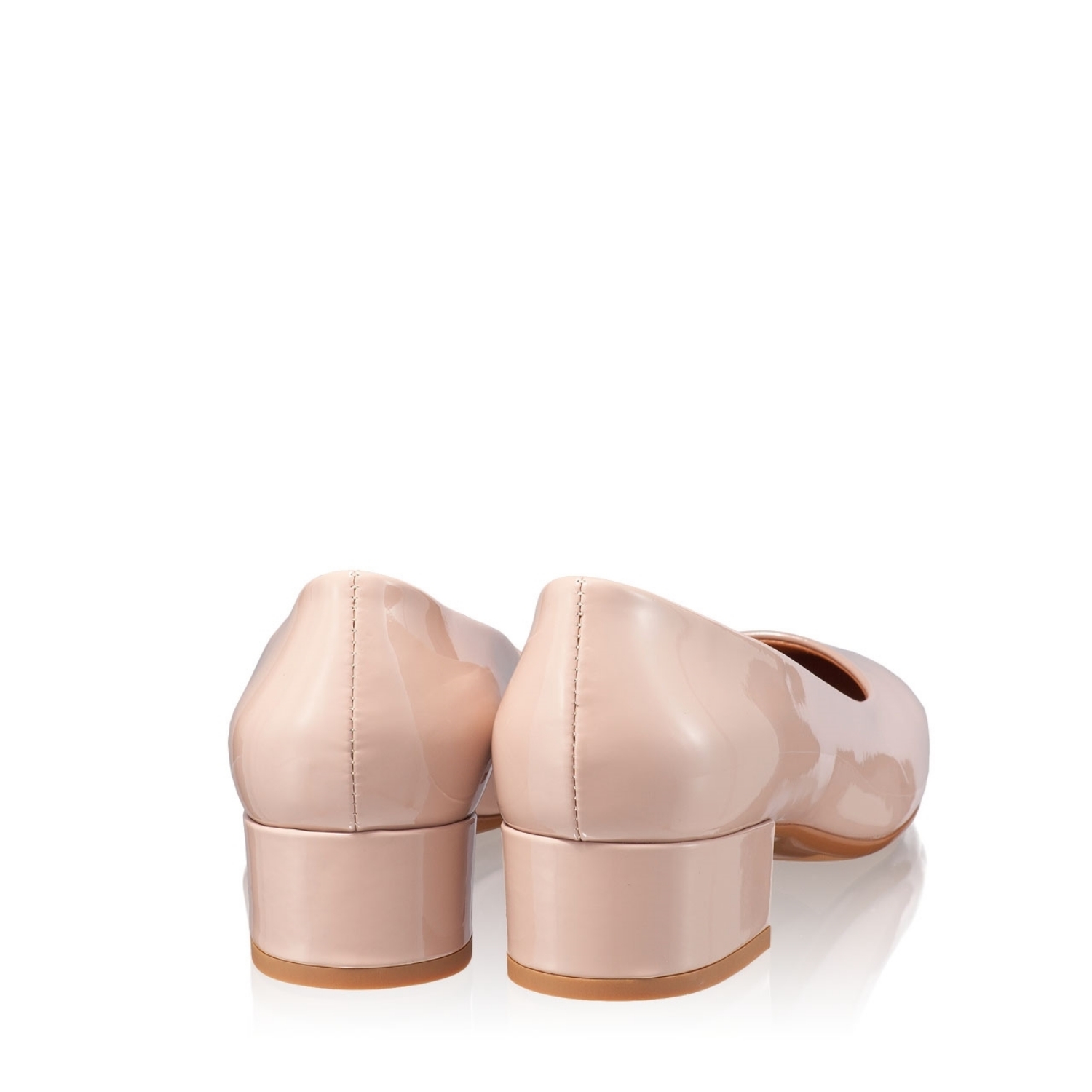 Imagine Pantofi Eleganti Dama 4571 Lac Carne