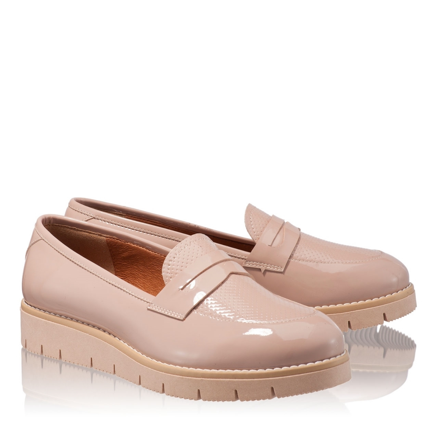 Imagine Pantofi Casual Dama  4829 Lac Carne