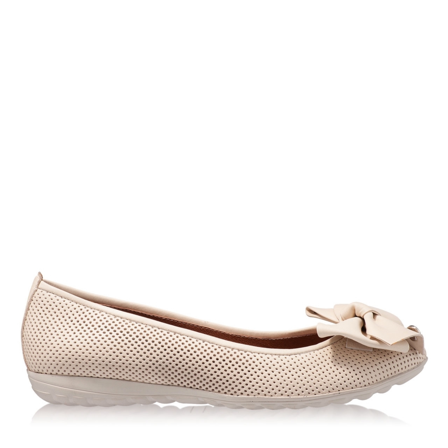 Imagine Balerini Dama 4274 Vit Foro Panna