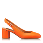 Imagine Pantofi Decupati Dama 5732 Vitello Arancio