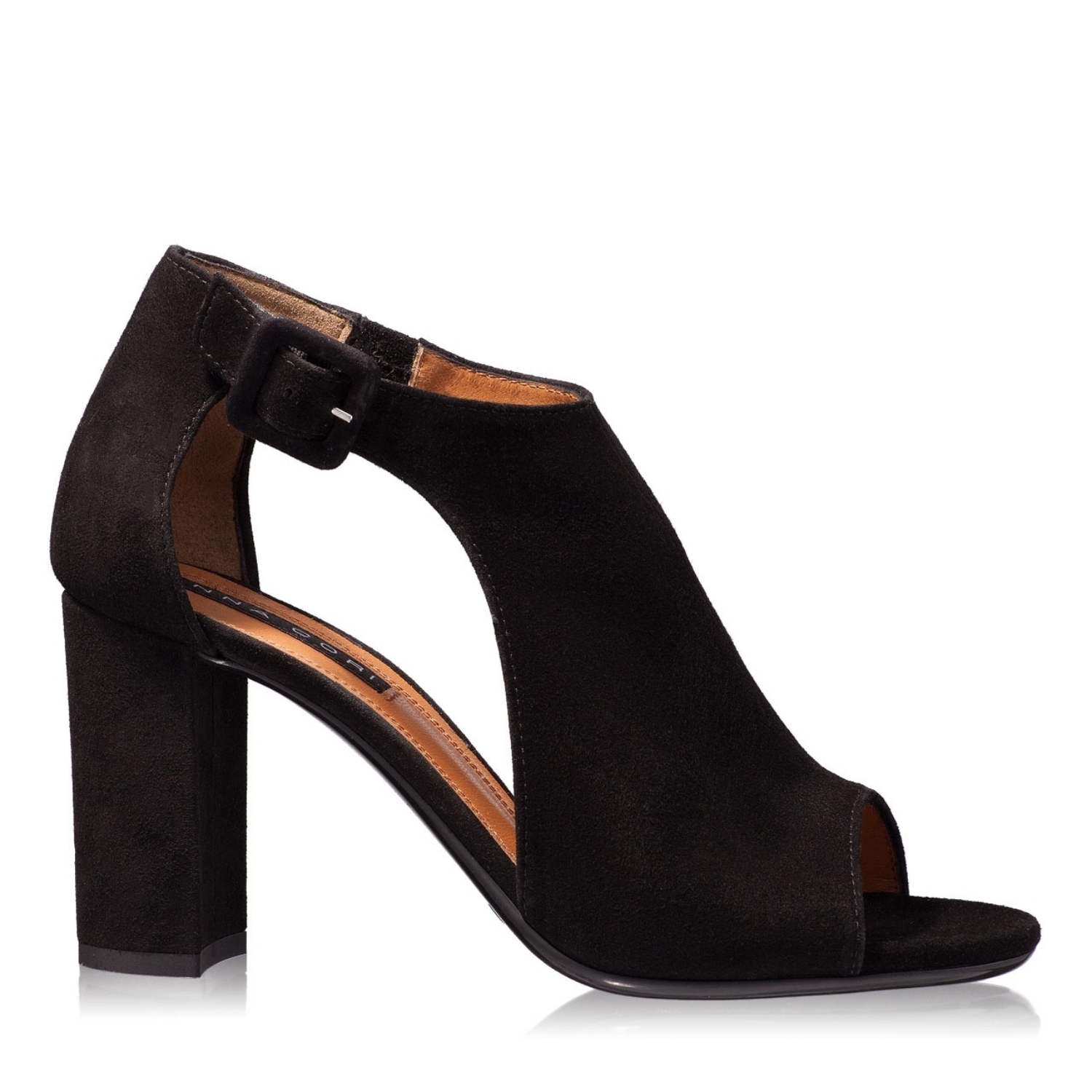 Imagine Sandale Dama 4302 Camoscio Negru