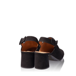Pantofi Decupati Dama 4581 Camoscio Negru