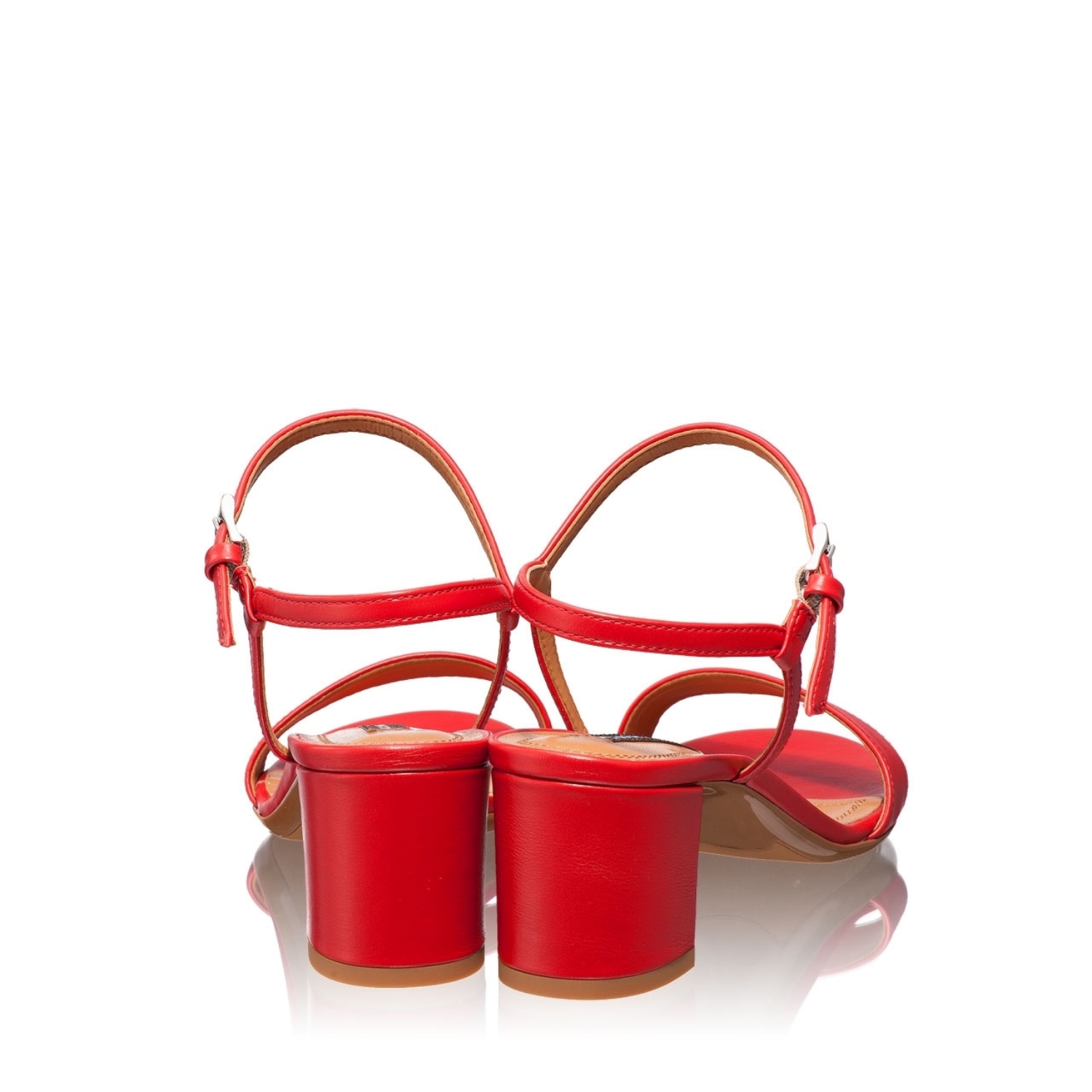 Imagine Sandale Dama 4587 Vitello Rosso