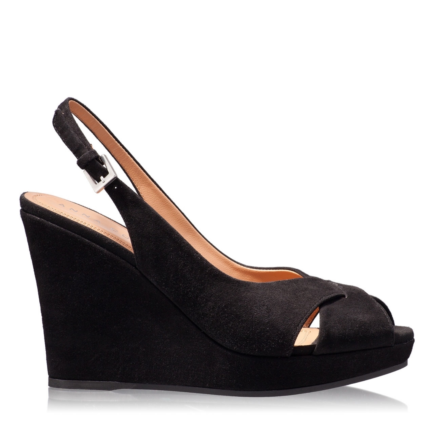 Imagine Sandale Dama 4610 Camoscio Negru