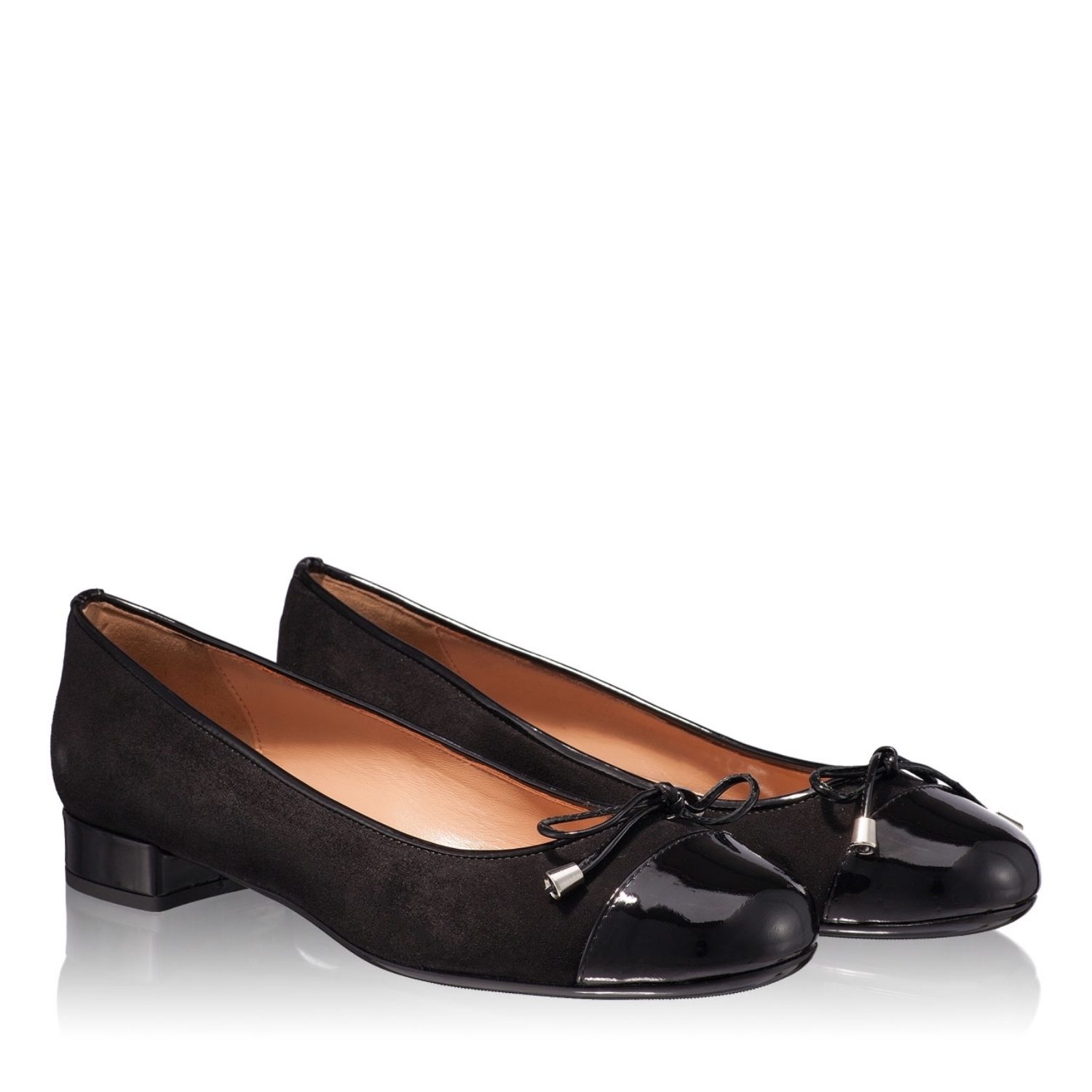 Imagine Pantofi Casual Dama 4629 Cam + Vern Nero