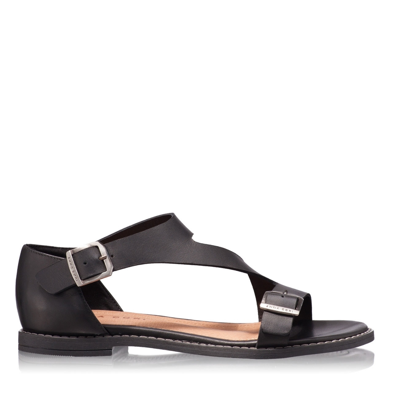 Imagine Sandale Dama 4649 Vitello Nero