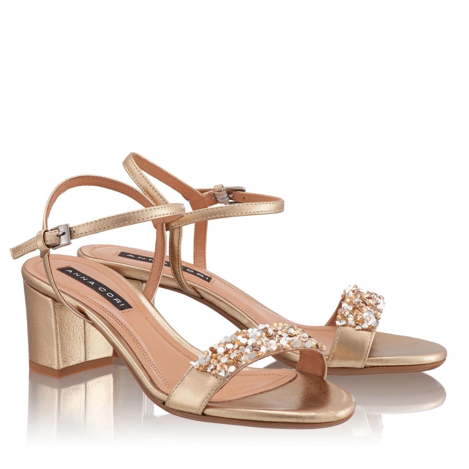 Imagine Sandale Dama 4656 Lamin Oro