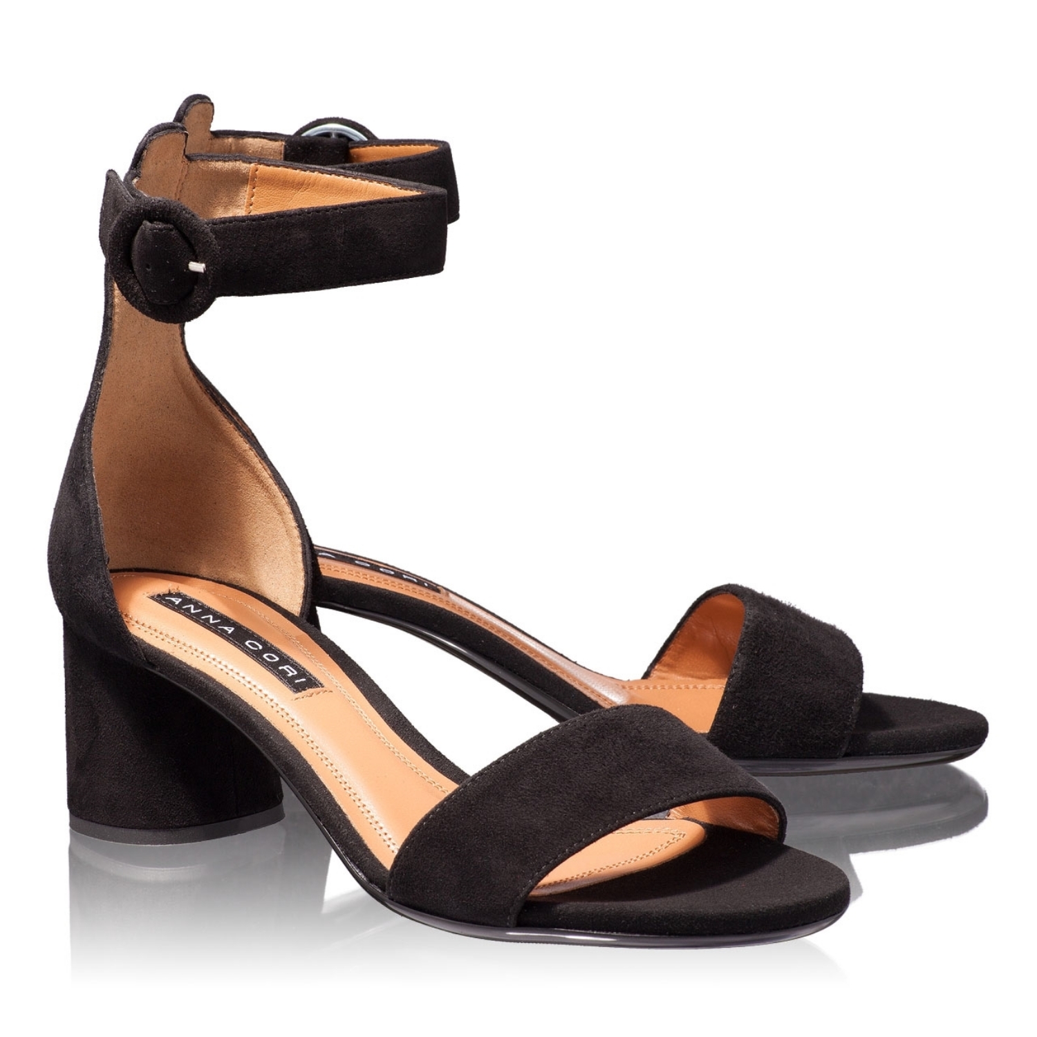 Imagine Sandale Dama 5814 Camoscio Negru