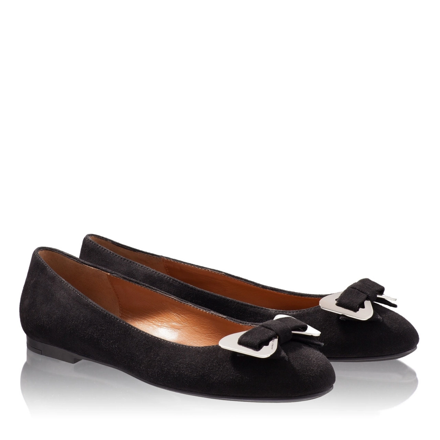 Imagine Balerini dama 4678 Camoscio Nero