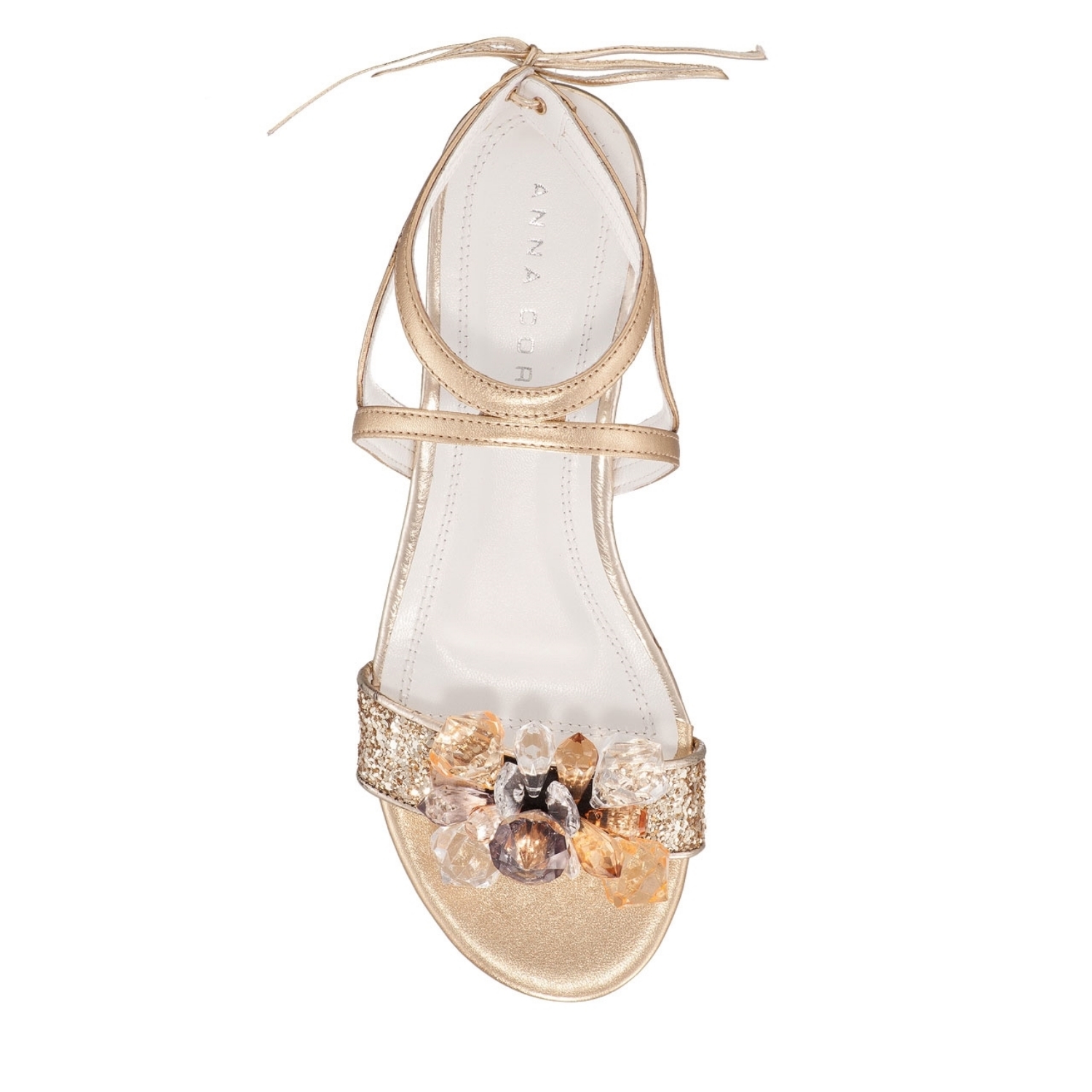 Imagine Sandale Dama 4647 Gliter Oro