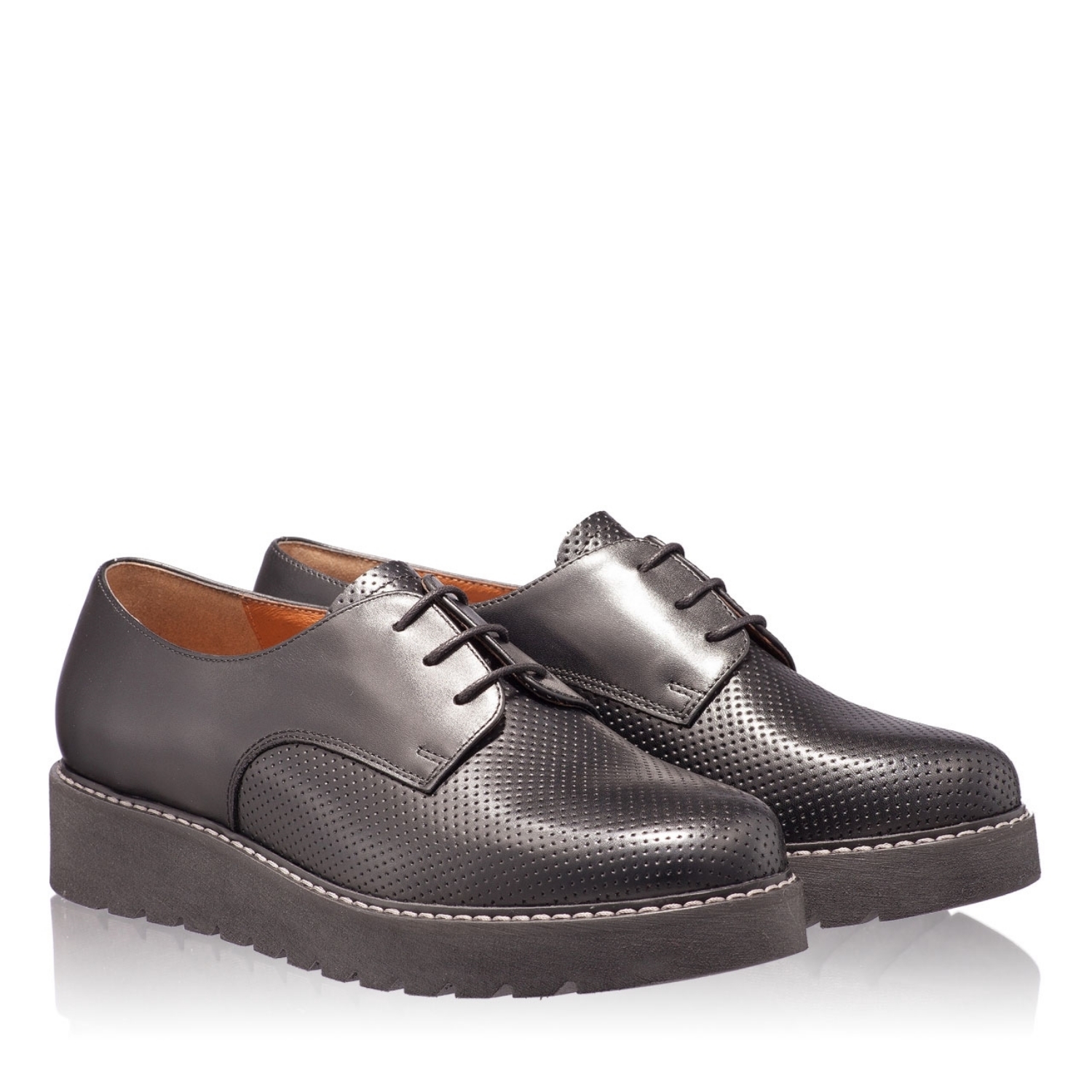 Imagine Pantofi Casual Dama 4481 Vit Foro Negru