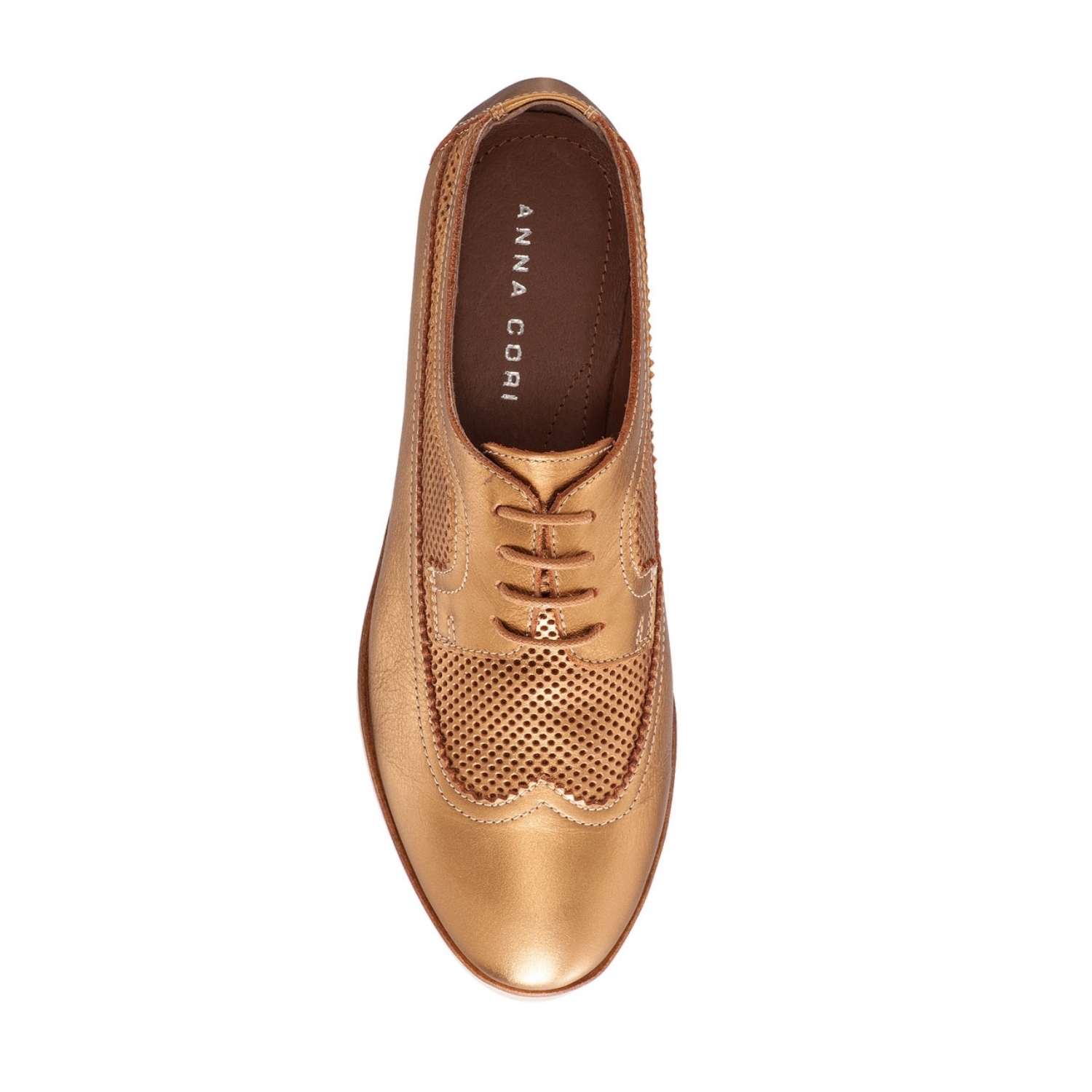 Imagine Pantofi Casual Dama 4187 Lamin Foro Oro