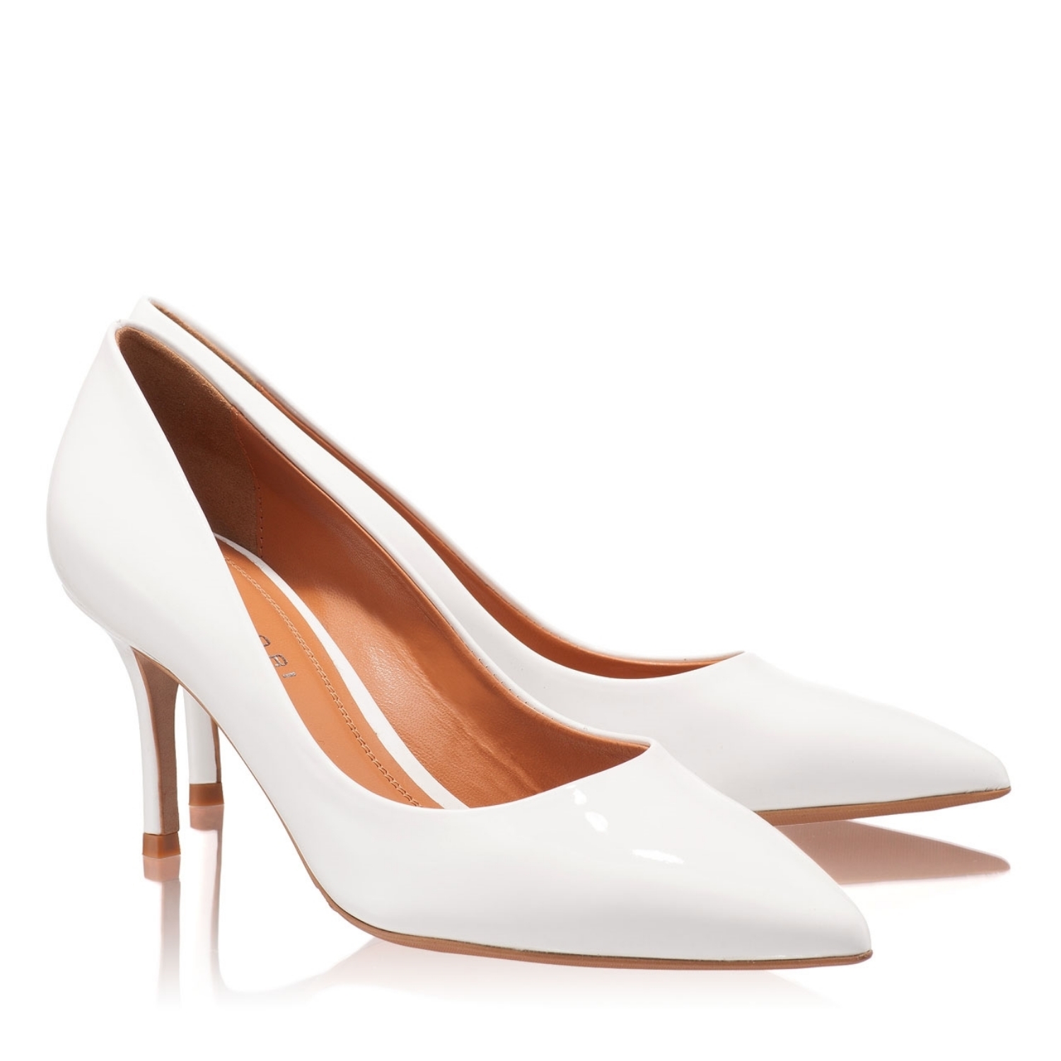 Imagine Pantofi Eleganti Dama 4416 Lac Alb