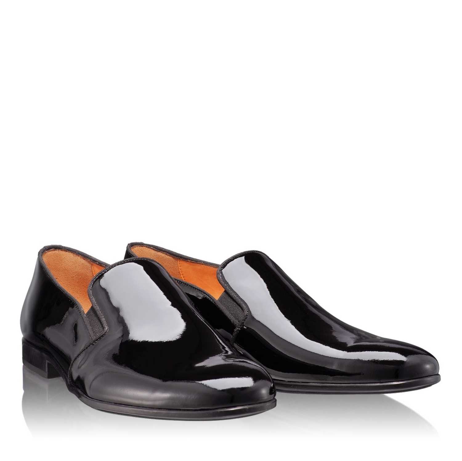 Imagine Pantofi Eleganti Barbati 6800 Lac Negru