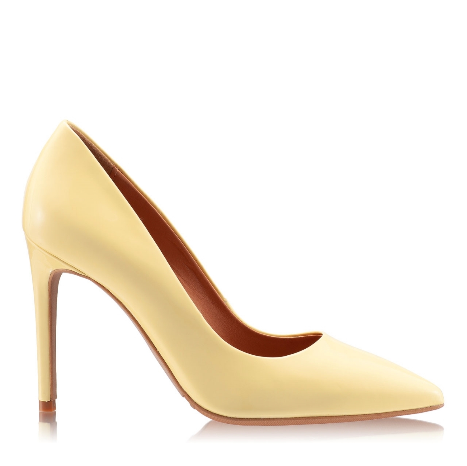 Imagine Pantofi Eleganti Dama 4332 Lac Galben