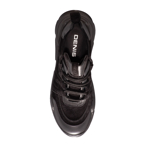 Pantofi Sport Dama 6757 Vit+Velur Negru